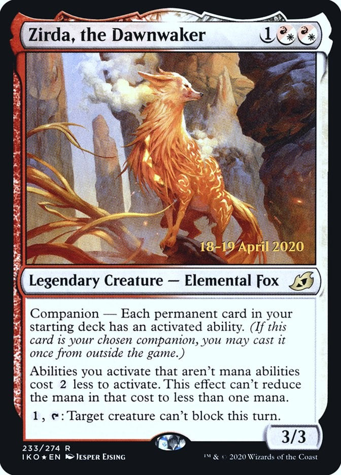 Zirda, the Dawnwaker [PRE - 233]