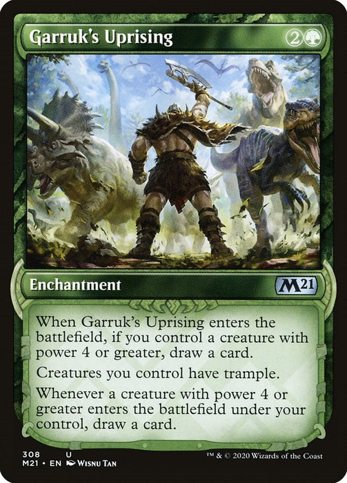 Garruk's Uprising (Showcase) [M21 - 308]