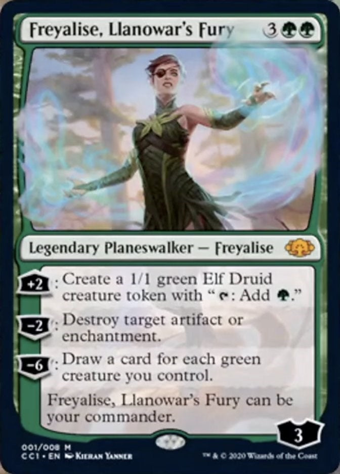 Freyalise, Llanowar's Fury [CC1 - 1]