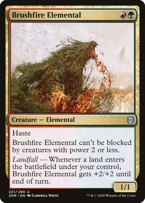 Brushfire Elemental [ZNR - 221]