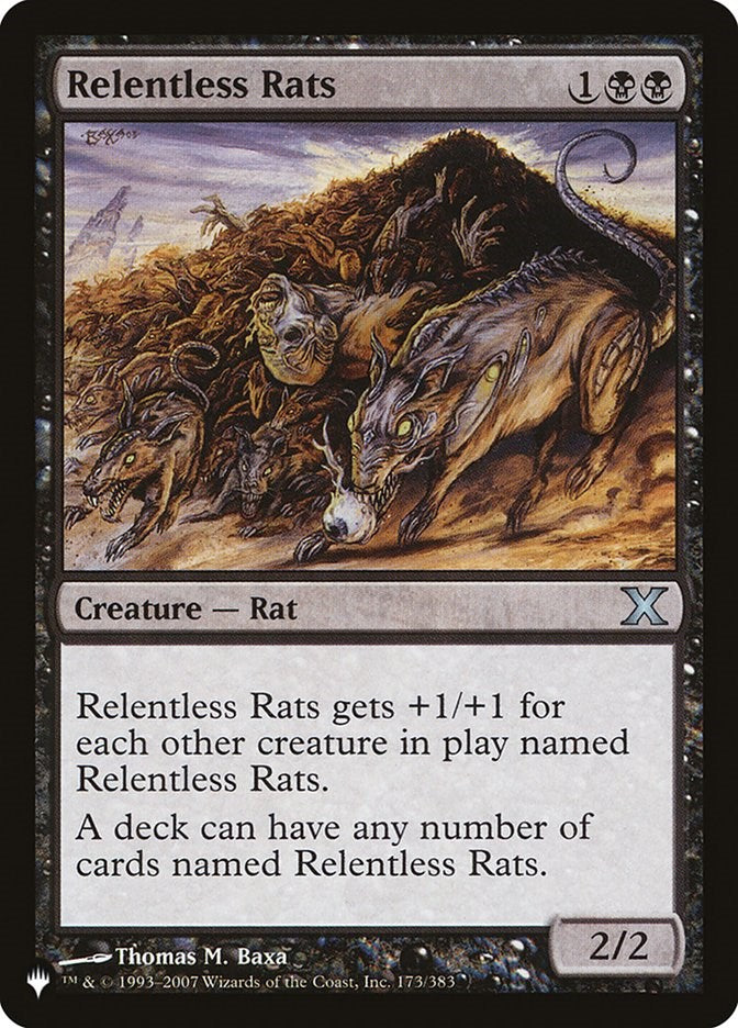 Relentless Rats [LIST - 173/383]