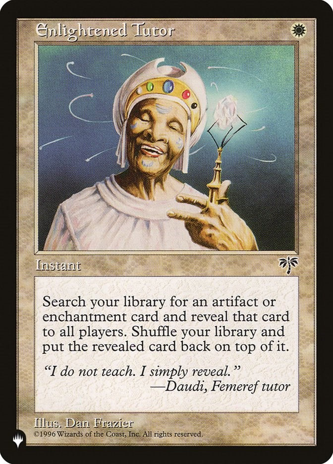 Enlightened Tutor [LIST - N/A]