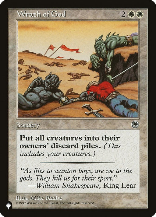 Wrath of God [LIST - N/A]