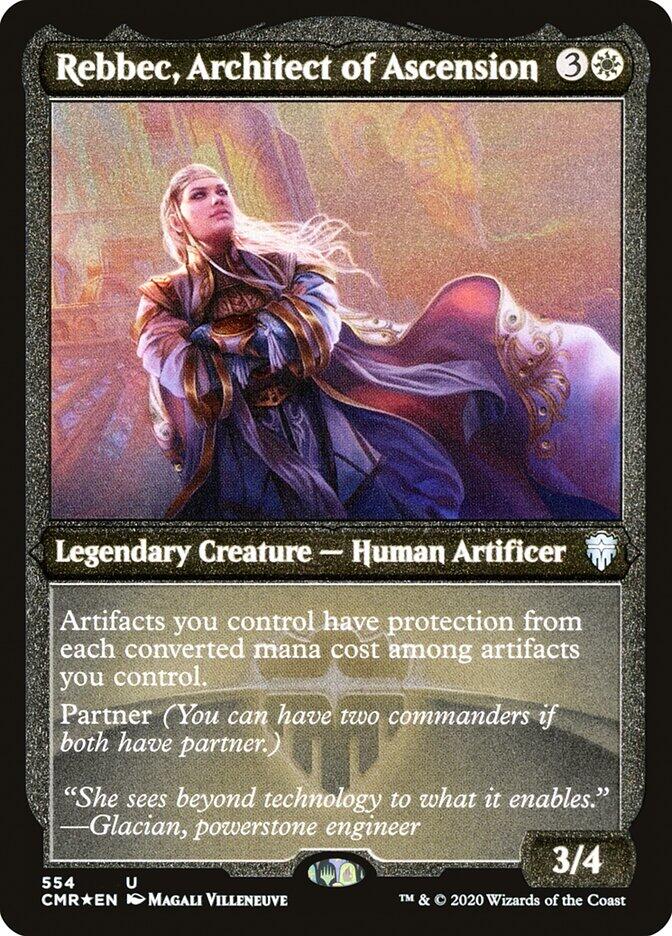Rebbec, Architect of Ascension (Foil Etched) [CMR - 554]
