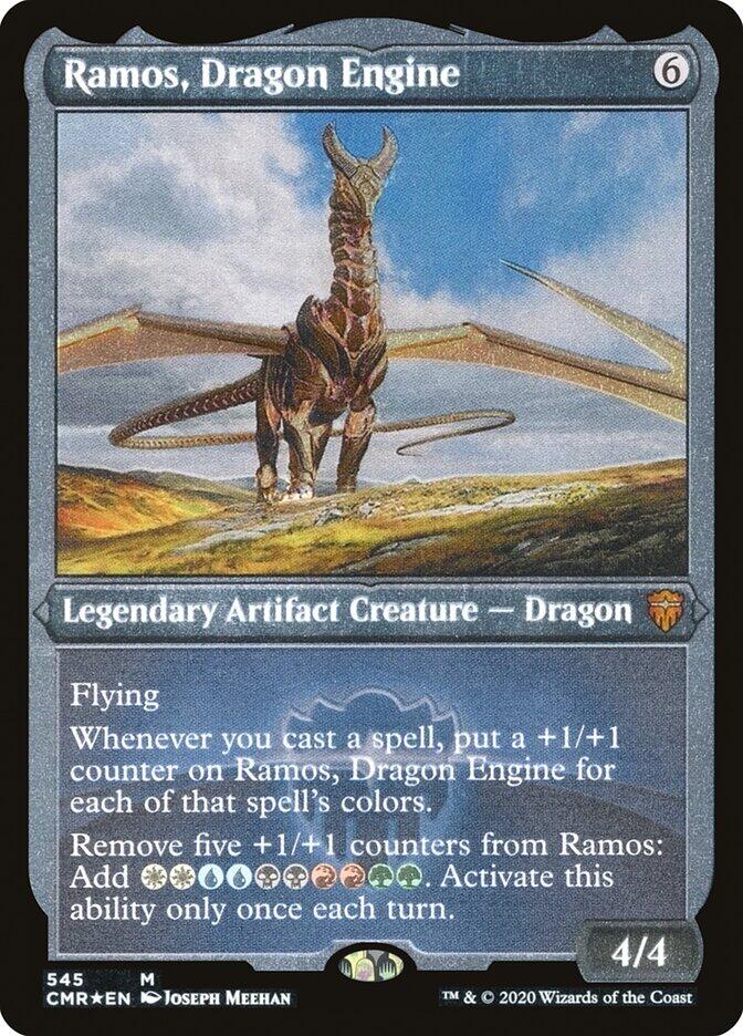 Ramos, Dragon Engine (Foil Etched) [CMR - 545]