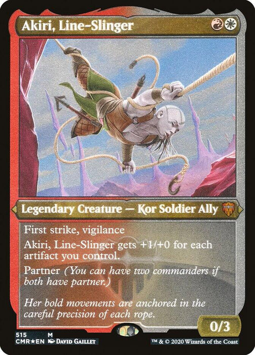 Akiri, Line-Slinger (Foil Etched) [CMR - 515]