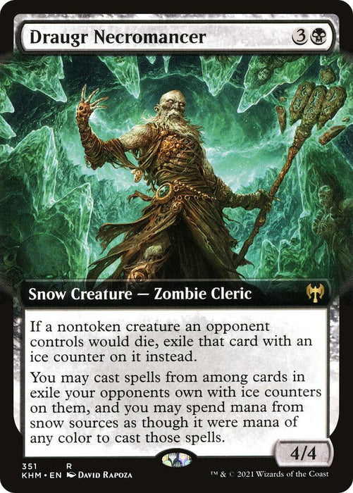 Draugr Necromancer (Extended Art) [KHM - 351]