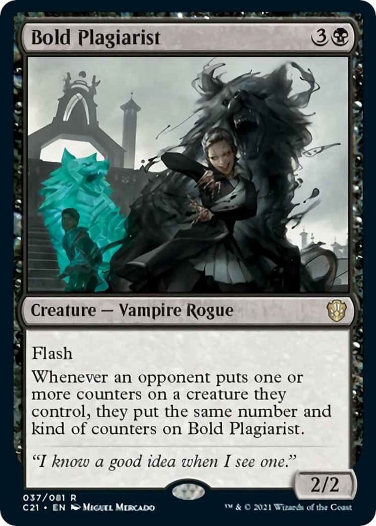 Bold Plagiarist [C21 - 37]