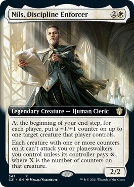 Nils, Discipline Enforcer (Extended Art) [C21 - 347]
