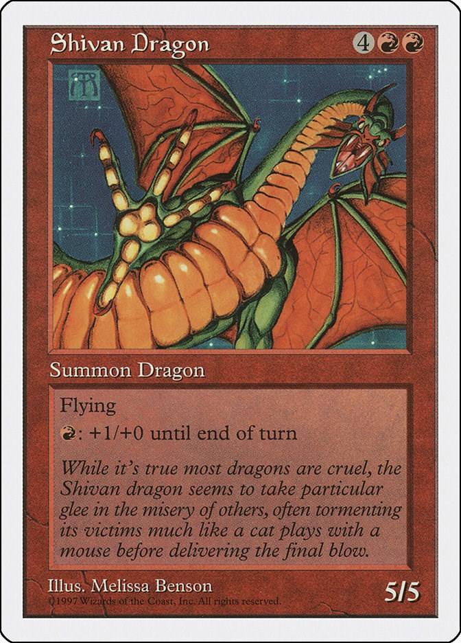 Shivan Dragon [5ED - 267]