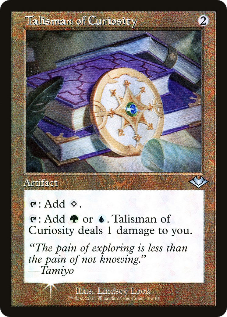 Talisman of Curiosity (Retro Frame) [MH1 - 35]