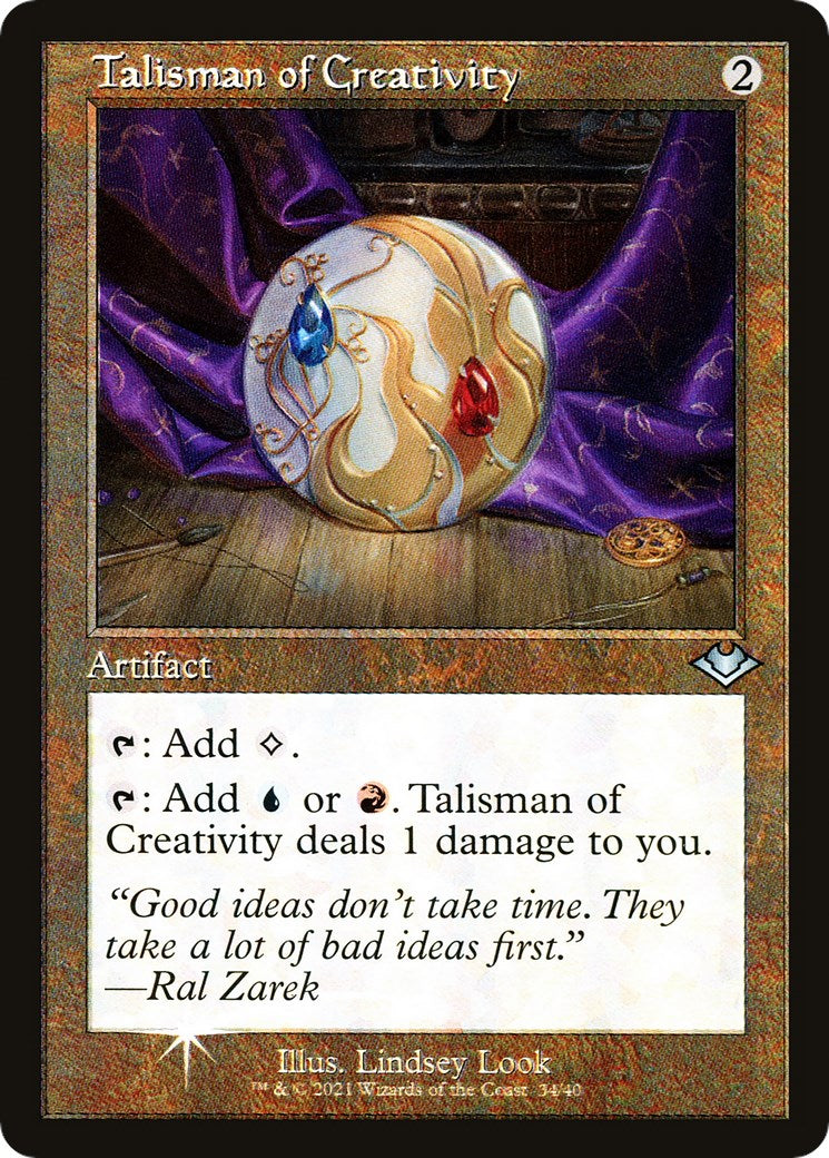 Talisman of Creativity (Retro Frame) [MH1 - 34]