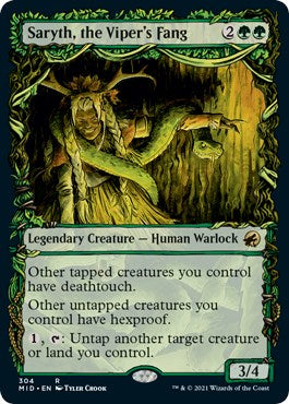 Saryth, the Viper's Fang (Showcase) [MID - 304]