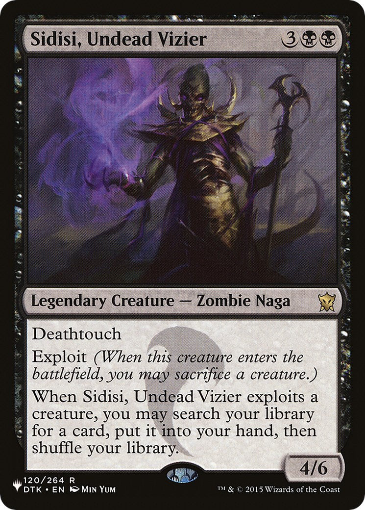 Sidisi, Undead Vizier [LIST - 120/264]