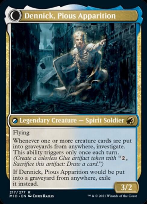 Dennick, Pious Apprentice (Back)