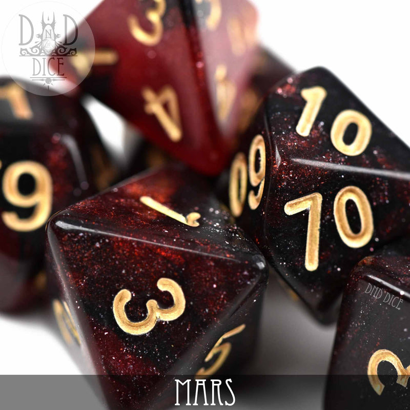 Mars Galaxy 7 or 11: 7 Dice Set