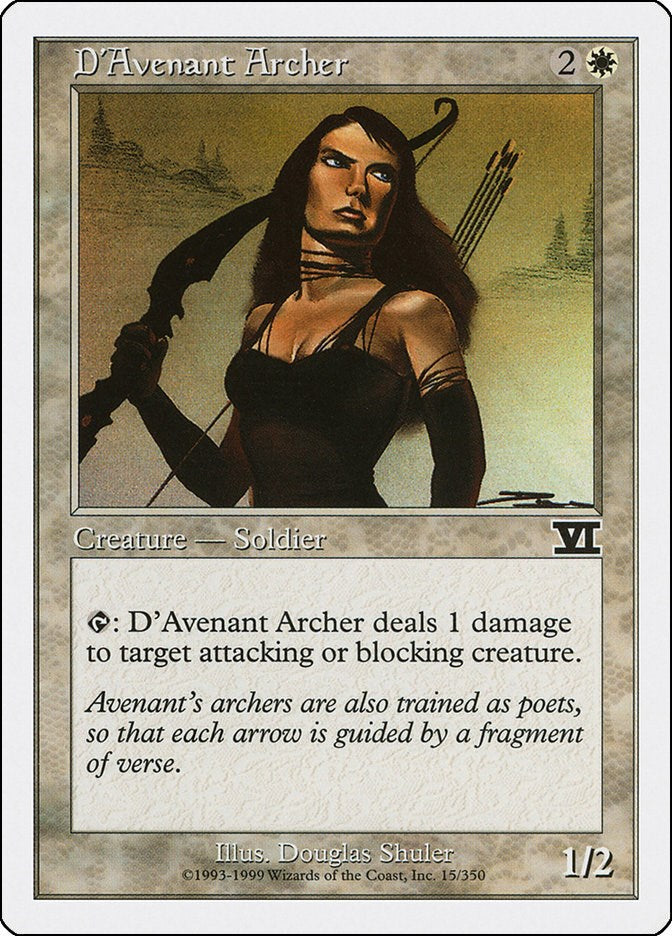 D'Avenant Archer [6ED - 15]