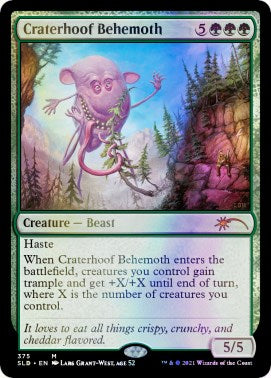 Craterhoof Behemoth (375) [SLD - 375]
