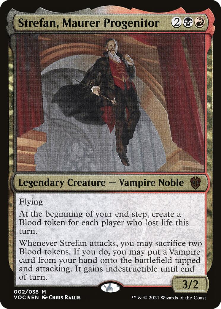 Strefan, Maurer Progenitor (Display Commander) - Thick Stock [VOC - 2]