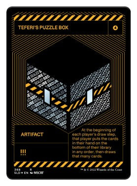 Teferi's Puzzle Box (Silver Laminate) [SLD - 368]