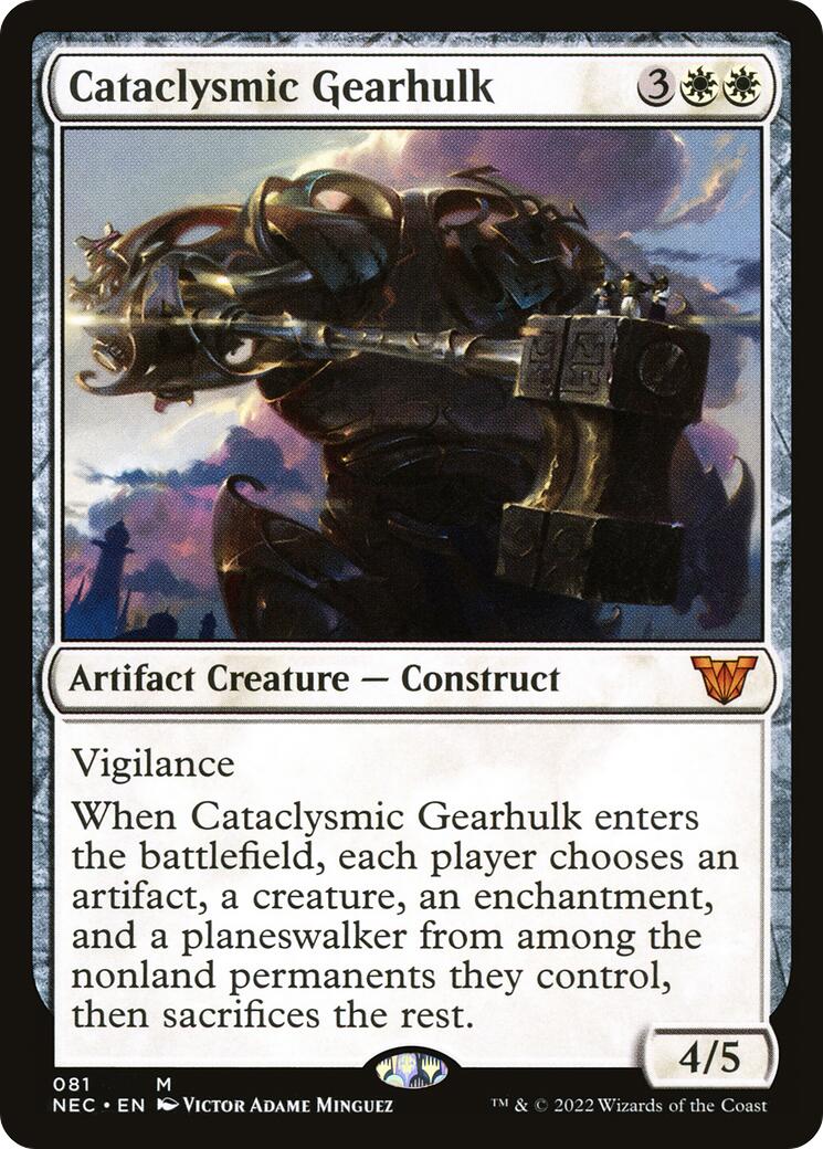 Cataclysmic Gearhulk [NEC - 81]