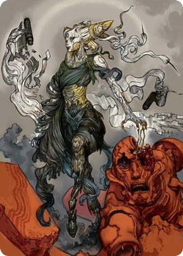 Tamiyo, Compleated Sage Art Card [ASNEO - 76]