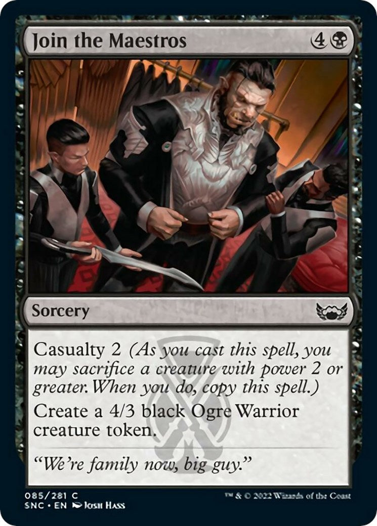Join the Maestros [SNC - 85]
