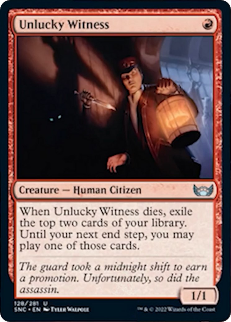 Unlucky Witness [SNC - 128]