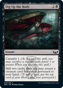 Dig Up the Body [SNC - 76]