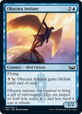 Obscura Initiate [SNC - 50]