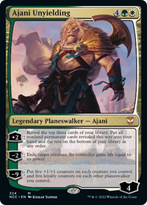 Ajani Unyielding [NCC - 324]