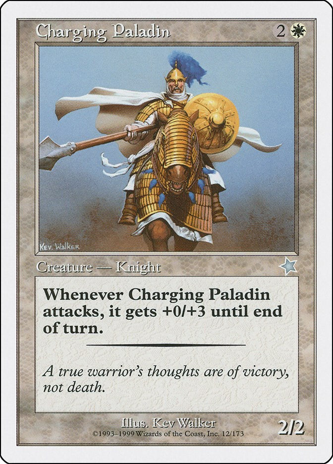 Charging Paladin [S99 - 12]