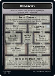 The Initiative // Undercity Double-Sided Token (Back)