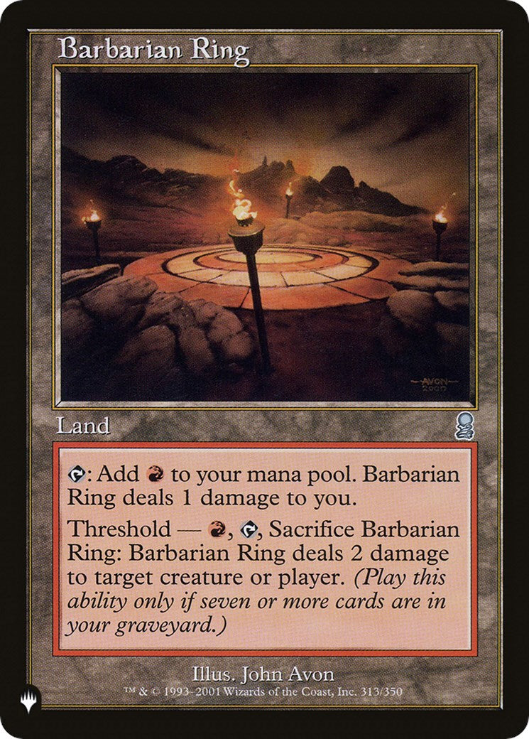 Barbarian Ring [LIST - 313/350]