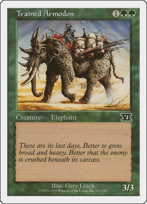 Trained Armodon [6ED - 257]