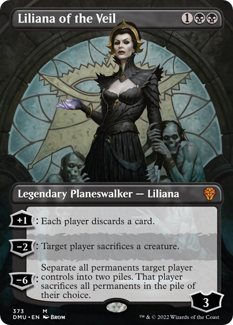 Liliana of the Veil (Borderless) [DMU - 373]