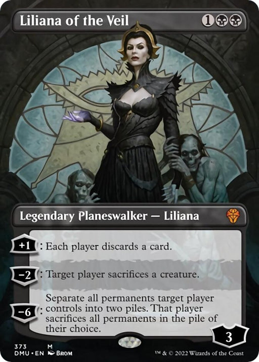 Liliana of the Veil (Borderless) [DMU - 373]