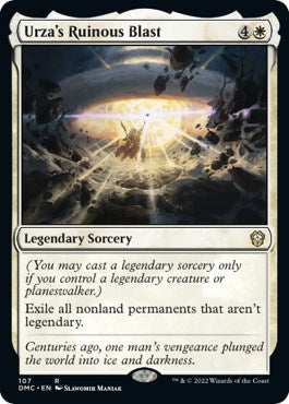 Urza's Ruinous Blast [DMC - 107]