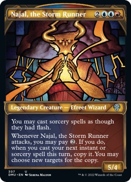 Najal, the Storm Runner (Showcase) [DMU - 307]