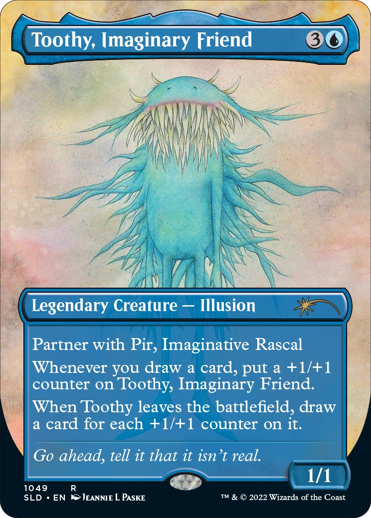 Toothy, Imaginary Friend (Borderless) [SLD - 1049]