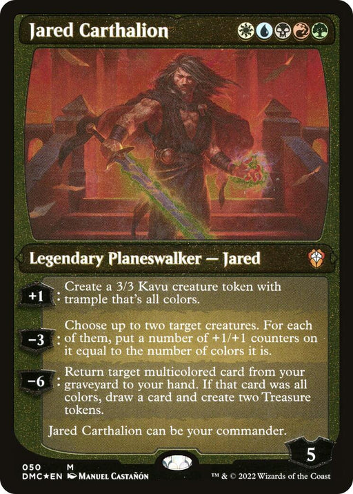 Jared Carthalion Display Commander Thick Stock