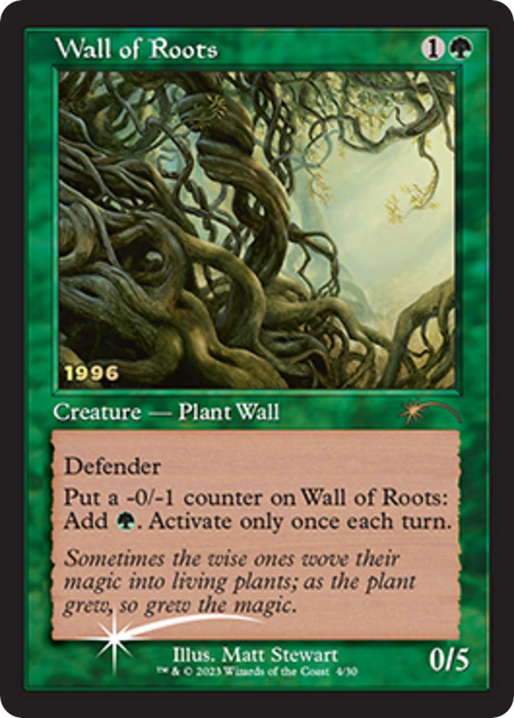 Wall of Roots [30A-P - 4]