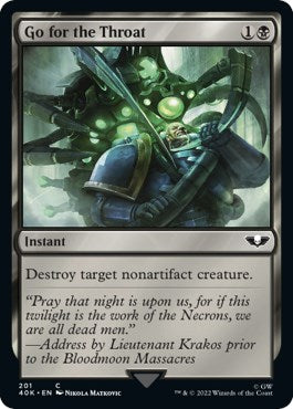 Go for the Throat [40K - 201]