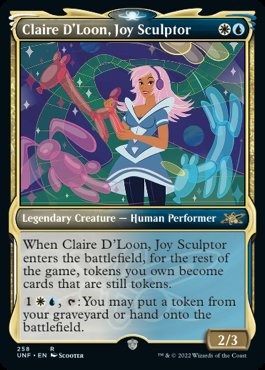 Claire D'Loon, Joy Sculptor (Showcase) [UNF - 258]