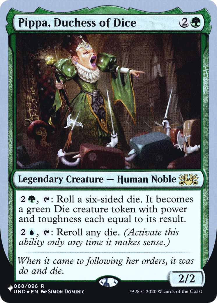 Pippa, Duchess of Dice [LIST - 068/096]