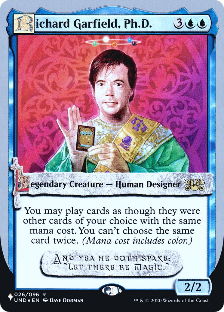 Richard Garfield, Ph.D. [LIST - 026/096]