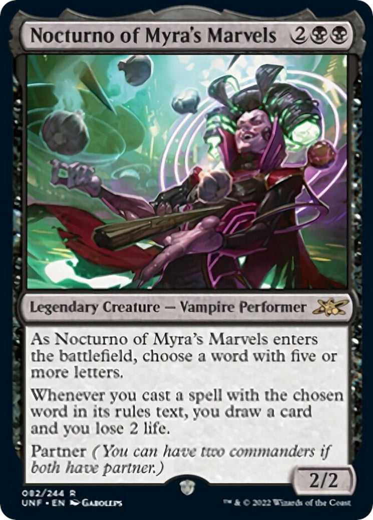 Nocturno of Myra's Marvels [UNF - 82]