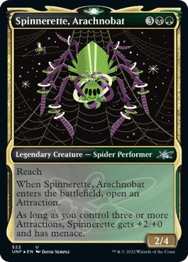 Spinnerette, Arachnobat (Showcase) (Galaxy Foil) [UNF - 522]