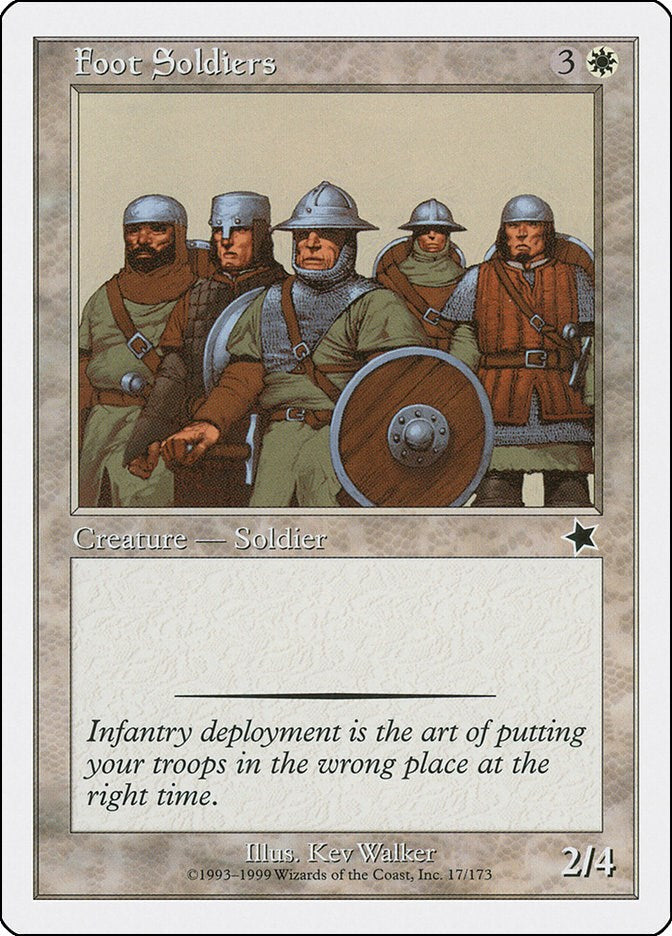 Foot Soldiers [S99 - 17]