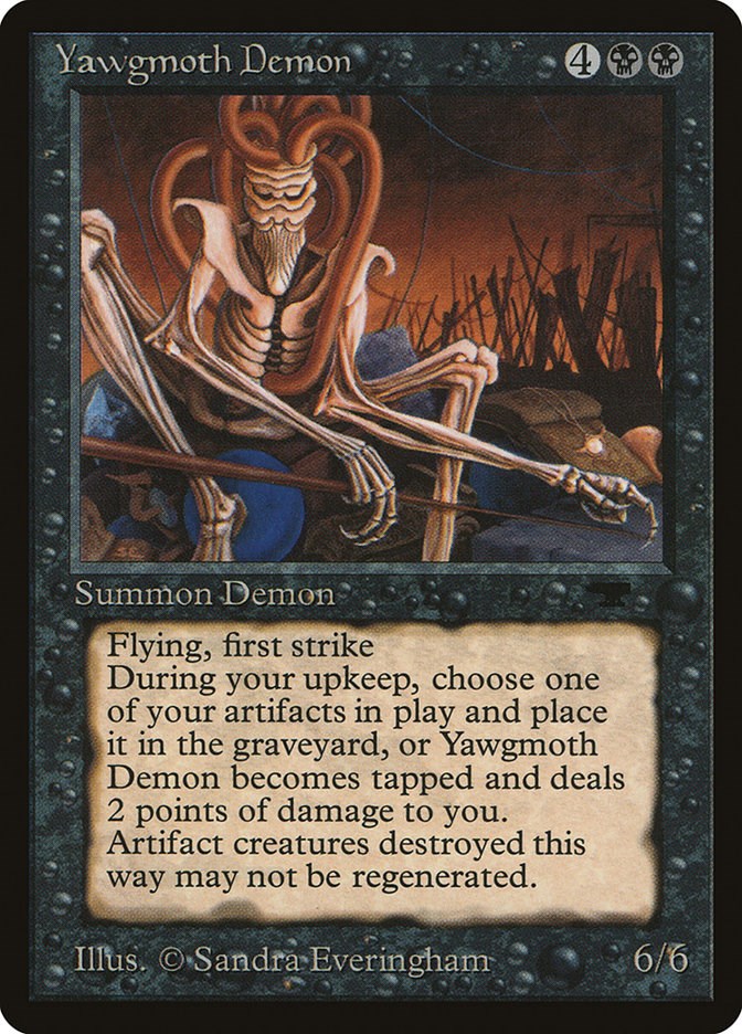 Yawgmoth Demon [ATQ - N/A]